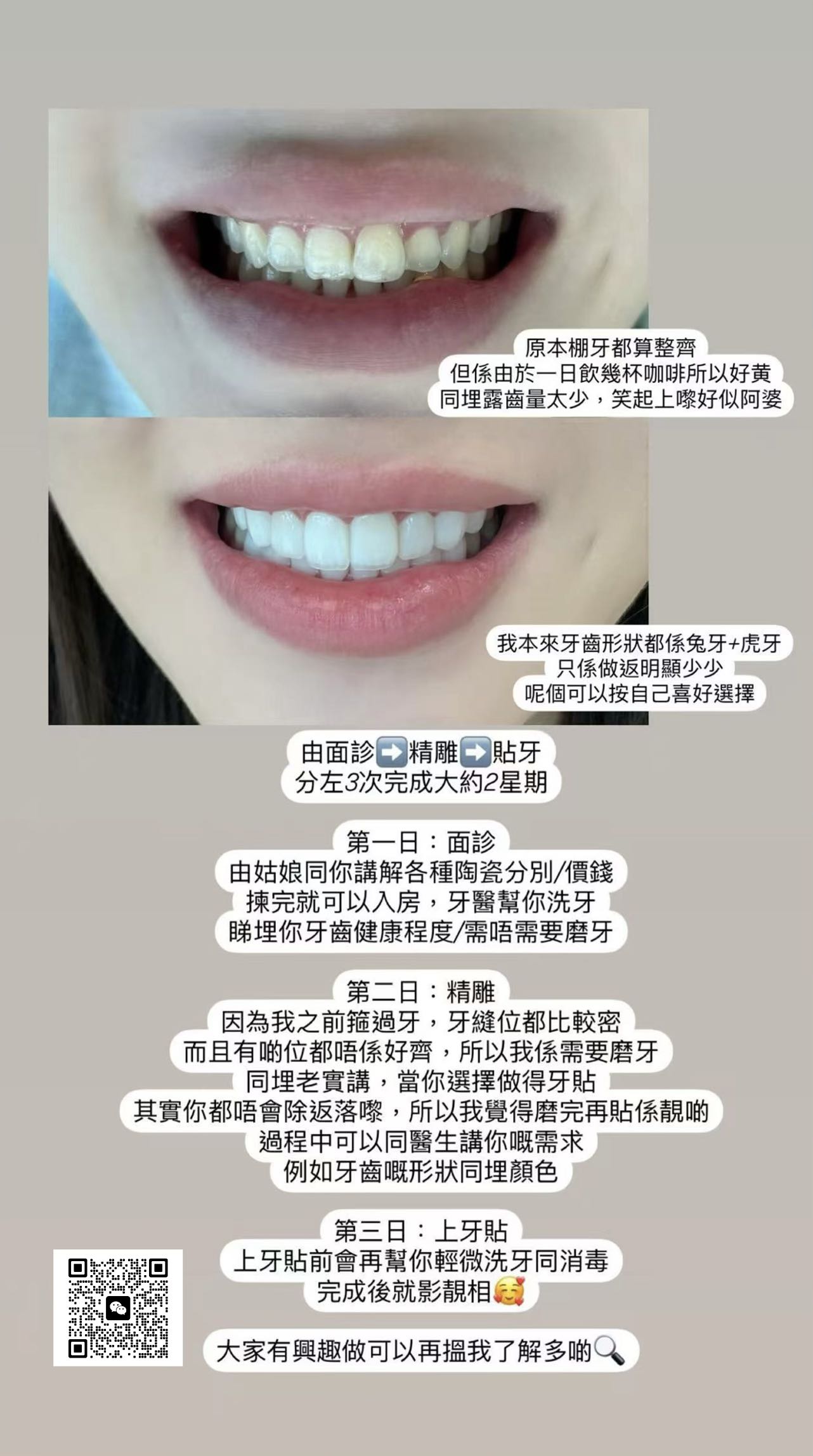 香港客戶貼片療程
